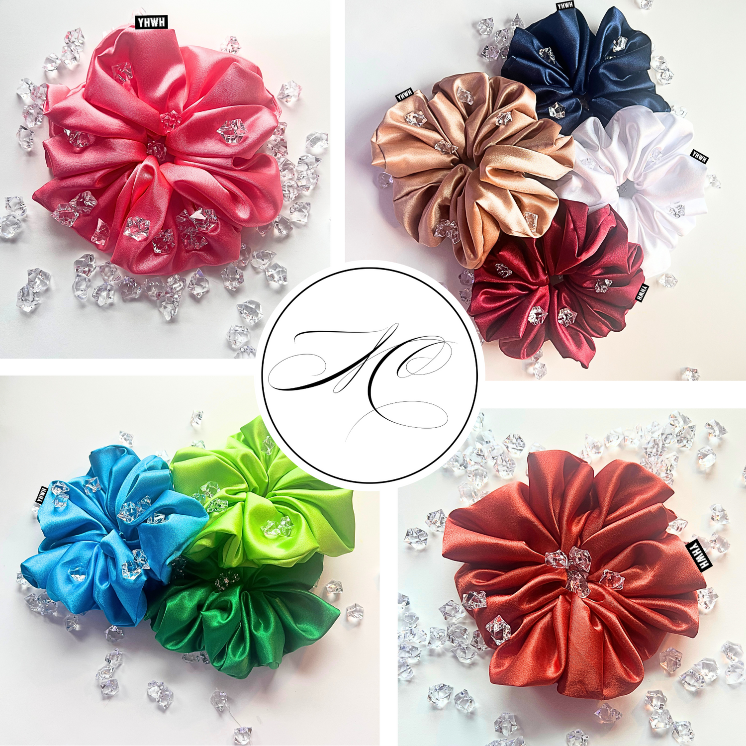 YHWH Scrunchies (Solid Colors)