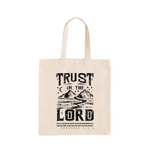 Trust in the Lord Canvas Tote Bag